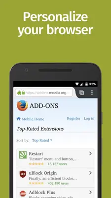 Firefox (China) android App screenshot 12